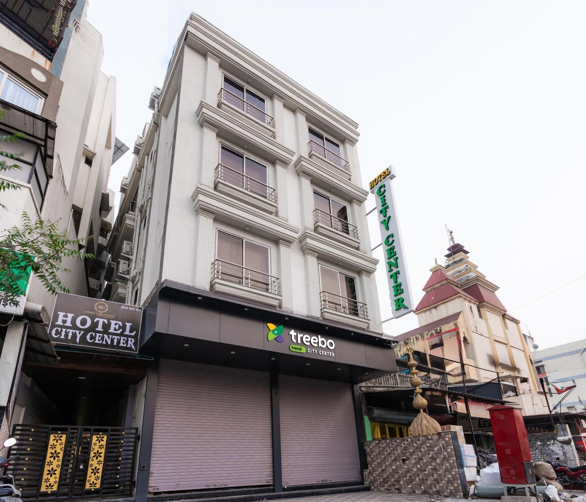 Treebo City Center Sakardara Bagian luar foto